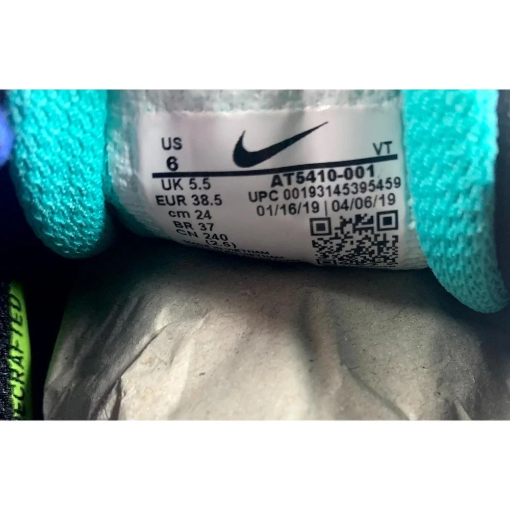 Nike Air‎ Ghost Racer AT5410-001 Sneakers Men's 6 Blue Hyper Jade Running Shoes